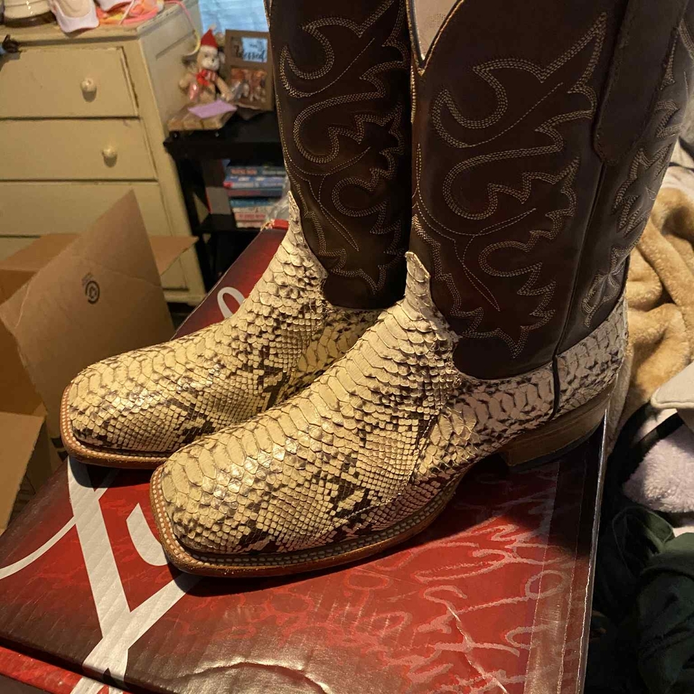 Snakeskin Cowboy Boots